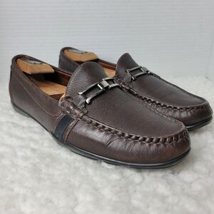 Allen Edmonds Highway 1 Men's Skse 10 D Casual Horsebit Driving Loafers Shoes
